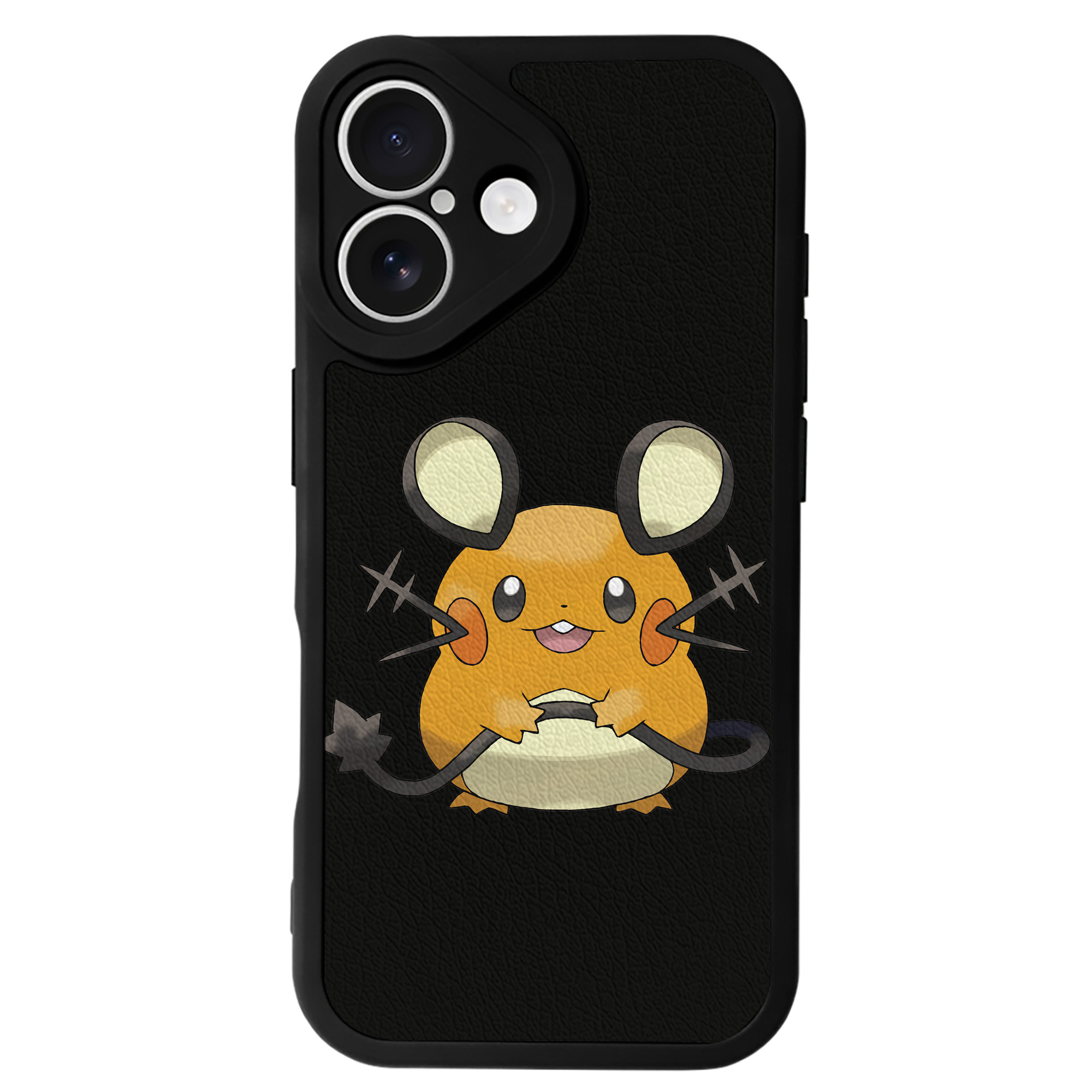 （画像用） ポケットモンスター Pokémon 【iPhone 16シリーズ対応】シリコンスマホケース（レザー調） 材質：シリコン